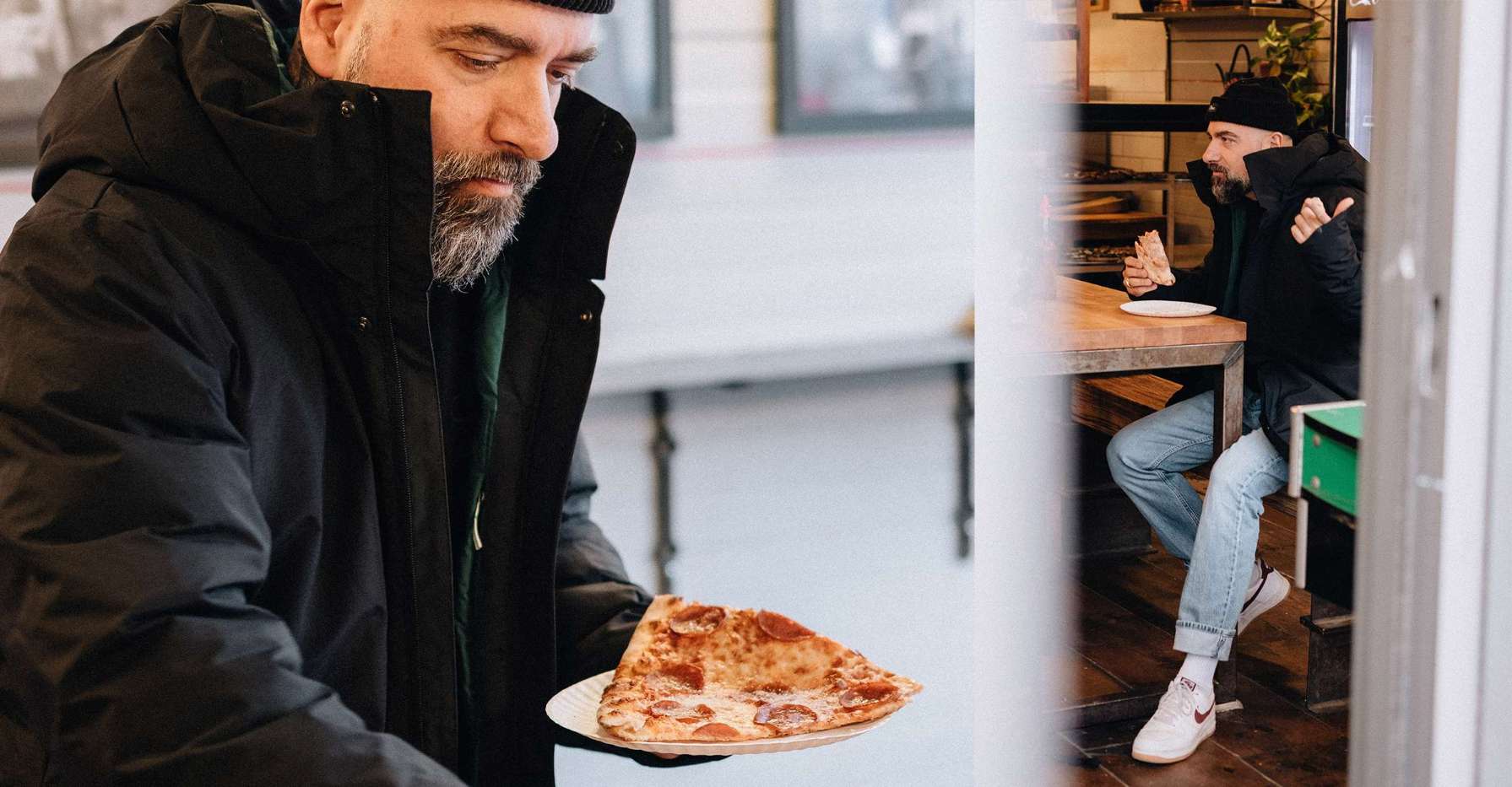 Tony Campanelli—warmth and the cool factor at Pizzeria Adamo.