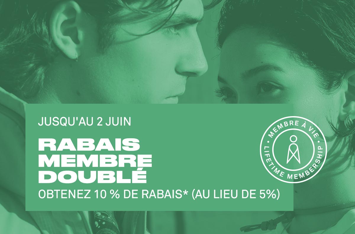 Rabais membre doublé